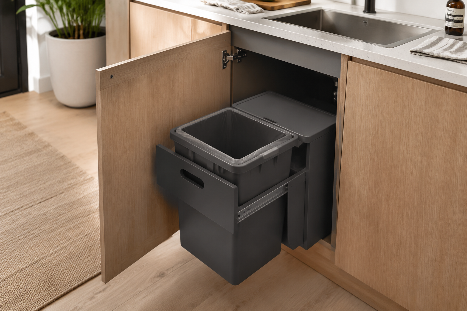سطل زباله کابینتی چیست و چه مزایایی دارد؟