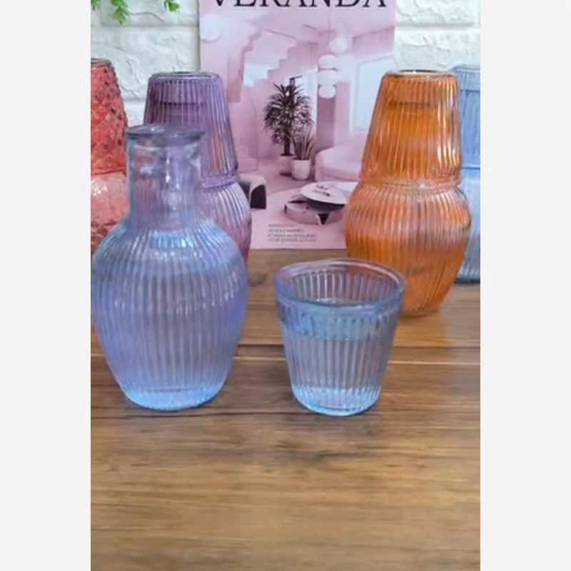 ست پارچ و لیوان شیشه ای