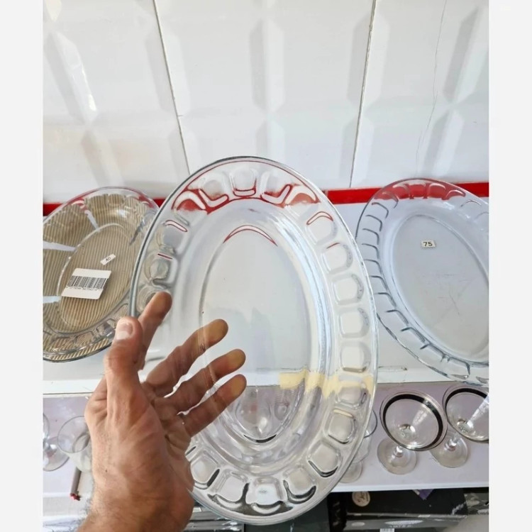 دیس برنج خوری کاوه سایز متوسط بسته 2 عددی