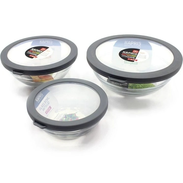 ظروف یخچال و ماکروفری ست کاپریس 3 عددی