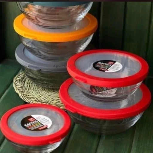 ظروف یخچال و ماکروفری ست کاپریس 3 عددی