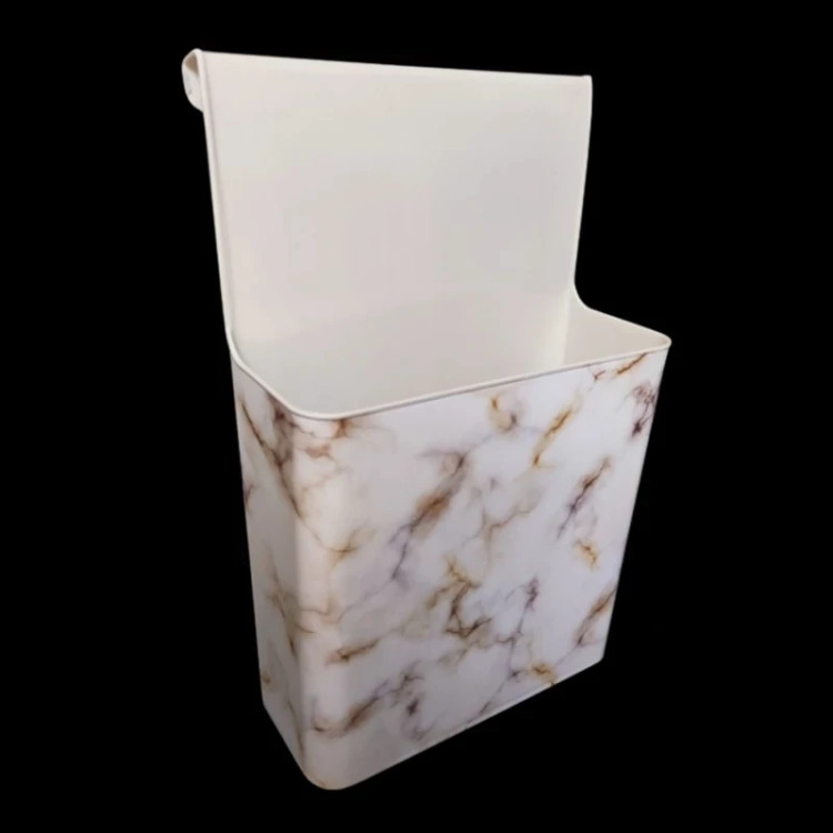 سطل زباله کابینتی رزگلد مدل ماربل