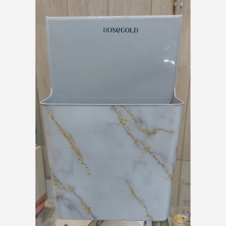 سطل زباله کابینتی رزگلد مدل ماربل