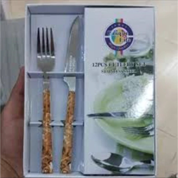 کارد و چنگال یونیک لایف 12 عددی