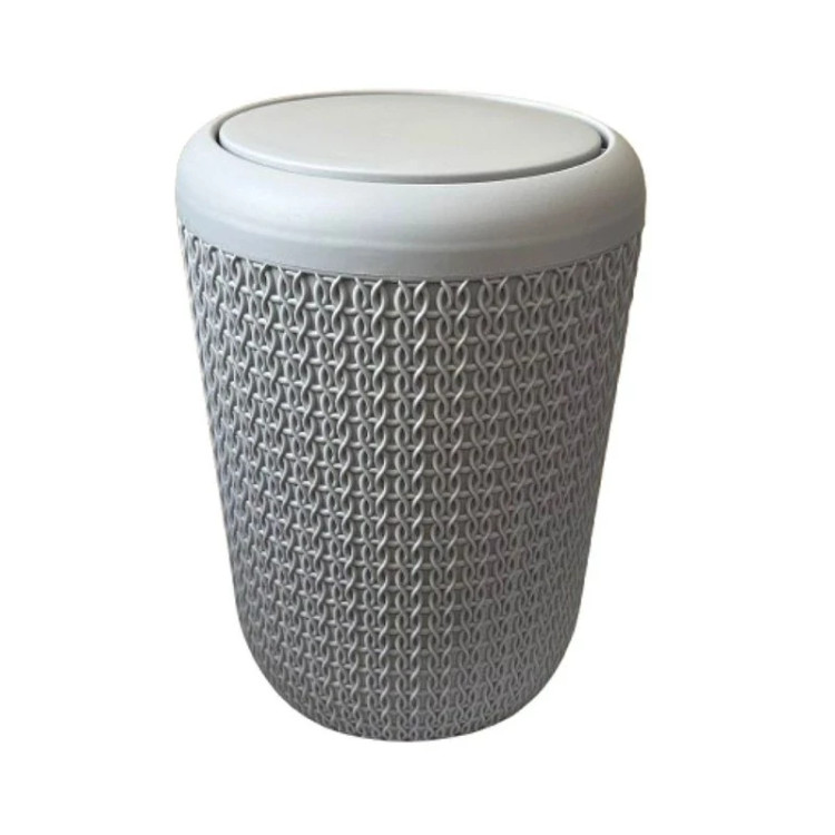 سطل زباله مدل بافت بادبزنی