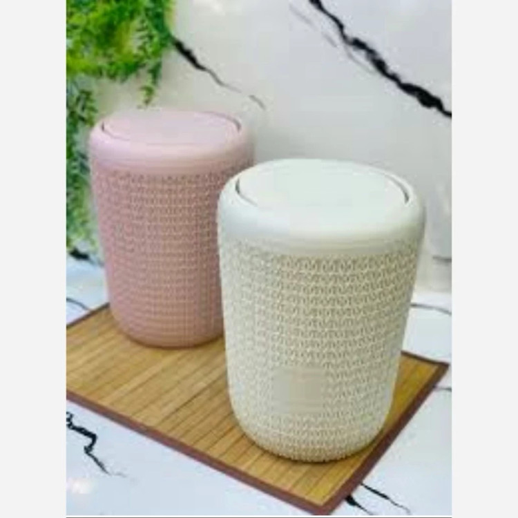 سطل زباله مدل بافت بادبزنی