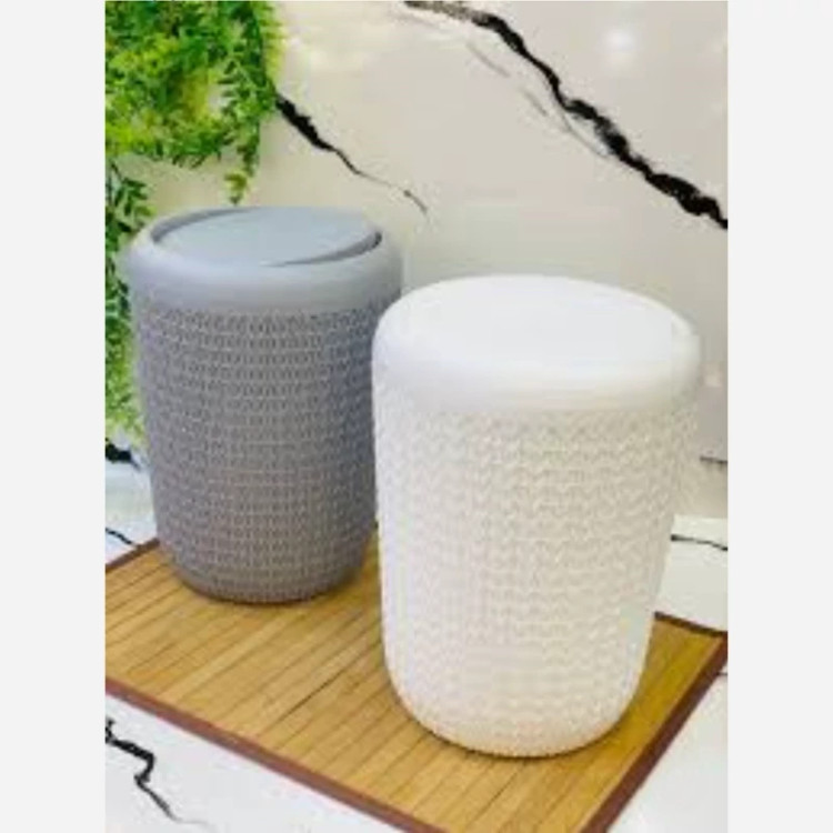 سطل زباله مدل بافت بادبزنی