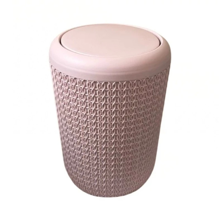 سطل زباله مدل بافت بادبزنی