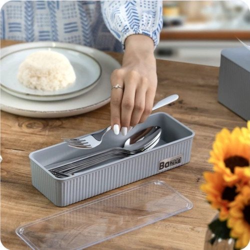 جا قاشق و چنگال گرافیک بازن