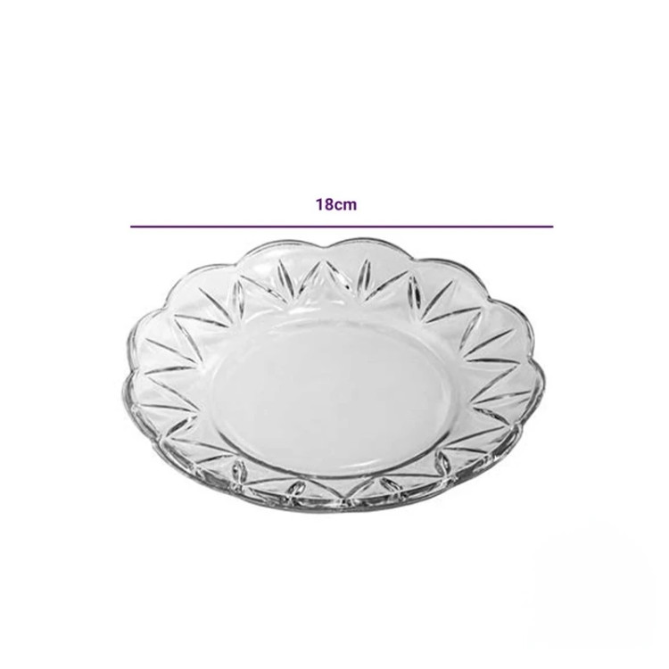 پیش دستی بلور کاوه مدل راشا بسته 6 عددی