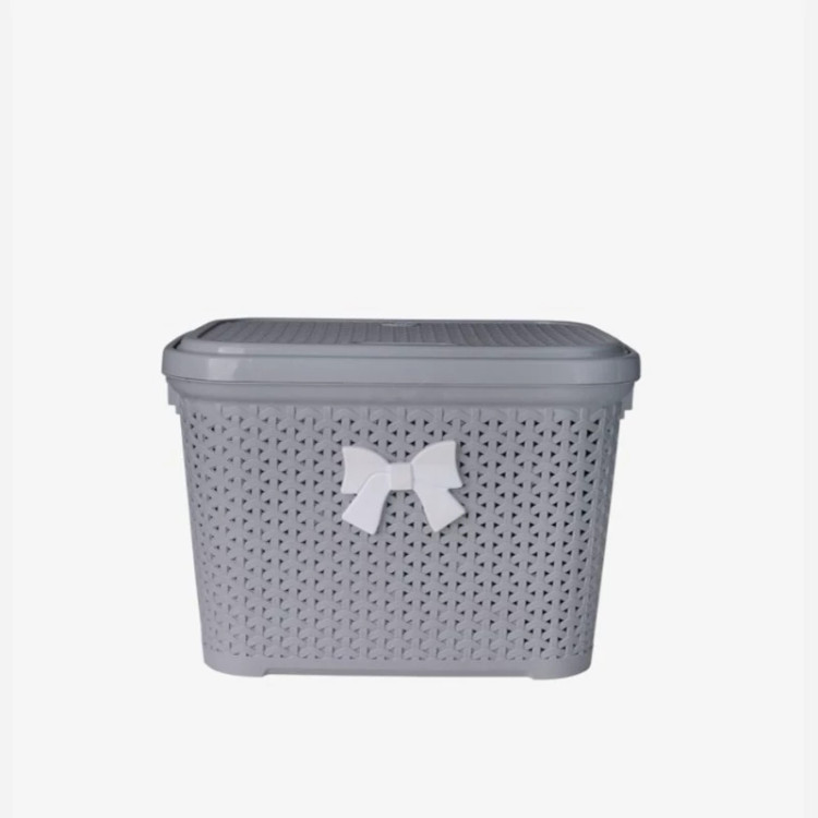 سبد لباس دربدار کوچک لایف بازن