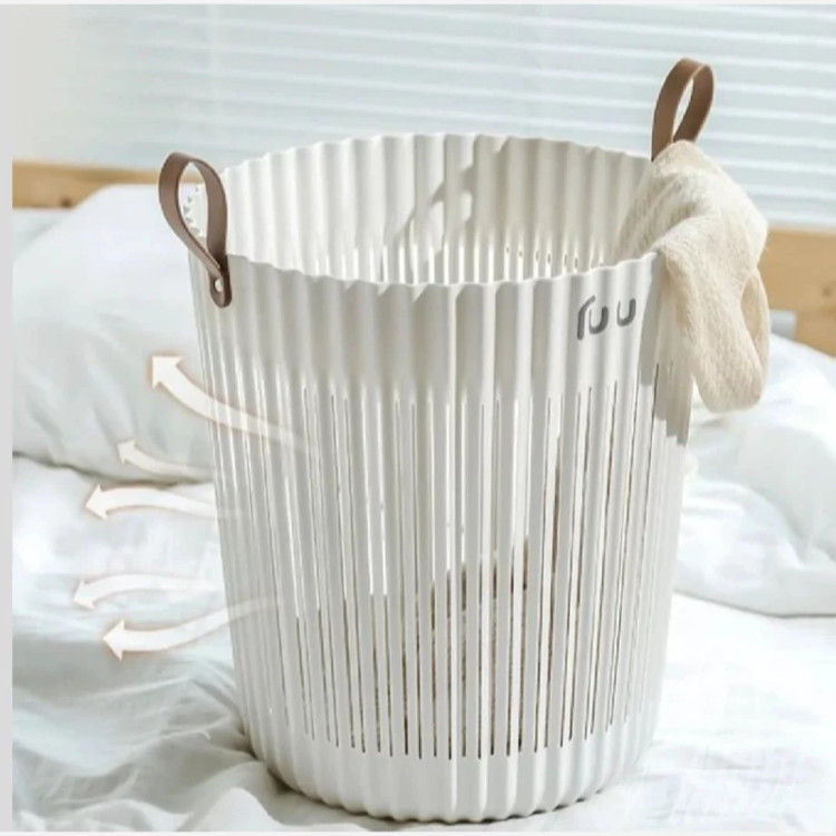 سبد رخت و نظم دهنده همارا ویو دسته چرمی