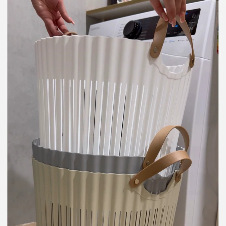 سبد رخت و نظم دهنده همارا ویو دسته چرمی