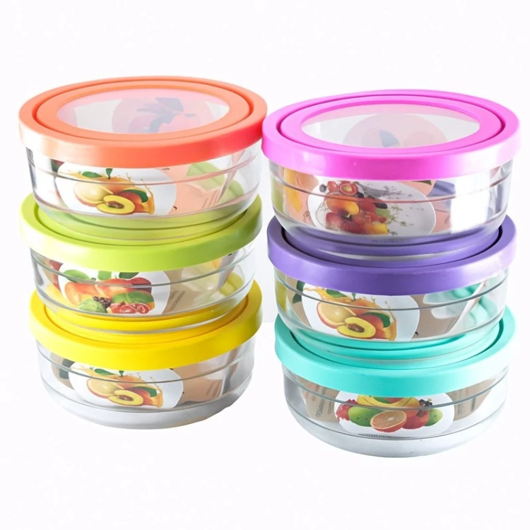 کاسه درب رنگی یونا نگهدارنده غذای با کیفیت