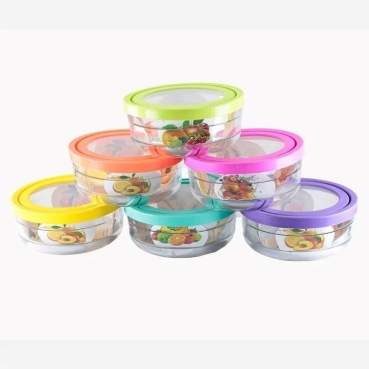 کاسه درب رنگی یونا نگهدارنده غذای با کیفیت