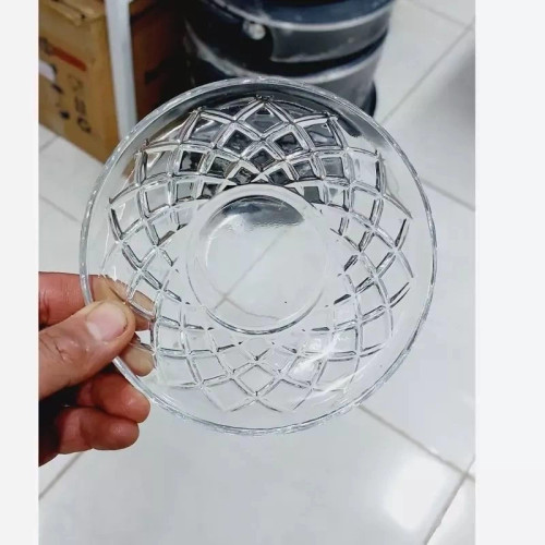 زیر لیوانی نعلبکی بلور کاوه مدل میشل