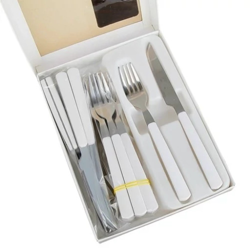 کارد و چنگال میوه خوری طرح JEWEL بسته 6 عددی