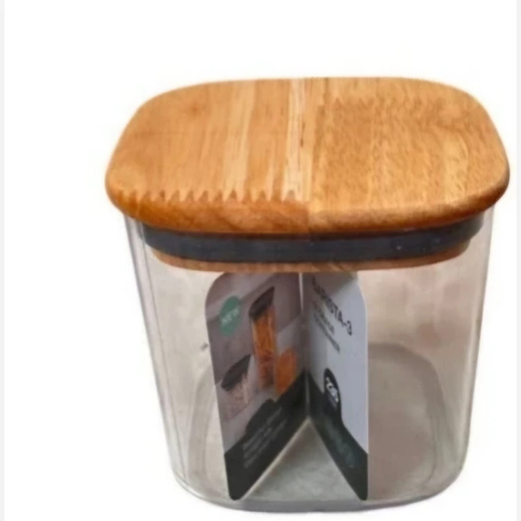 بانکه حبوبات درب چوبی سایز 3 آریسام