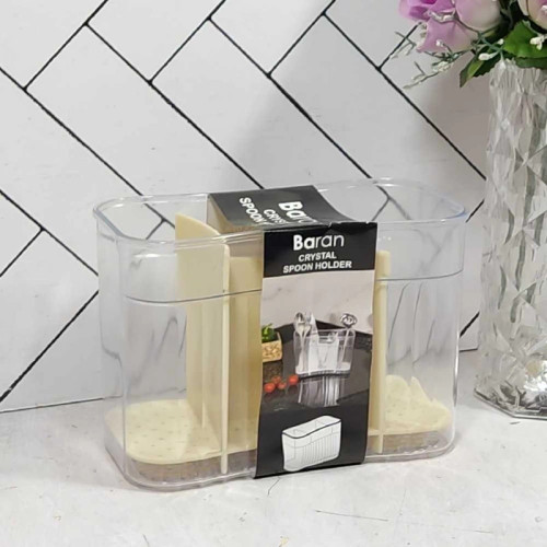 جا قاشقی کریستال رو میزی باران