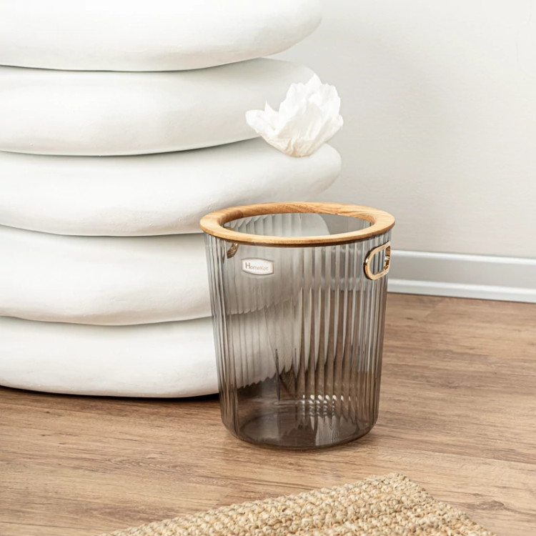 سطل کاغذ درب چوبی رابین هوم کت