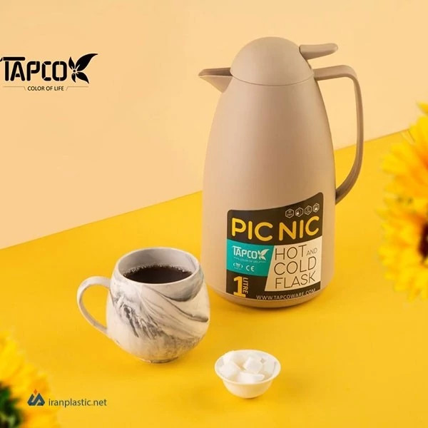 فلاسک پیک نیک 1 لیتری تاپک