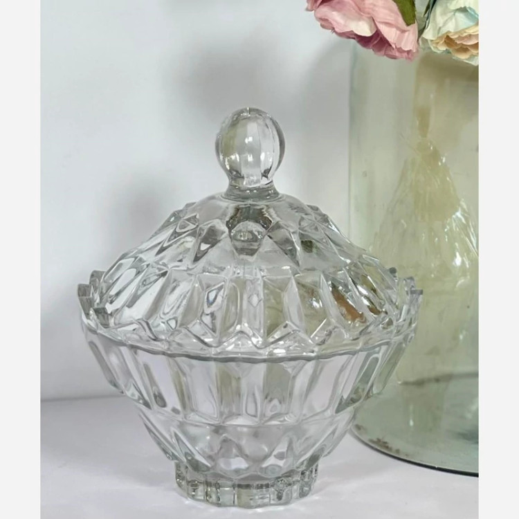 قندان شیشه ای مدل مانیلا