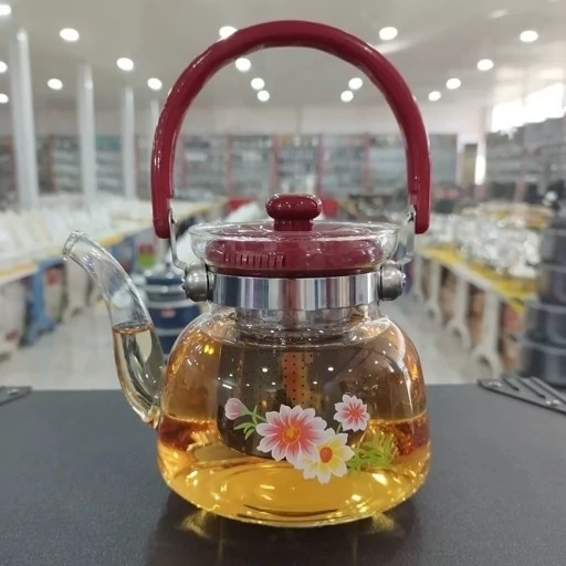 قوری پیرکس ۱/۸ لیتری خارجی شعله مستقیم برند pot