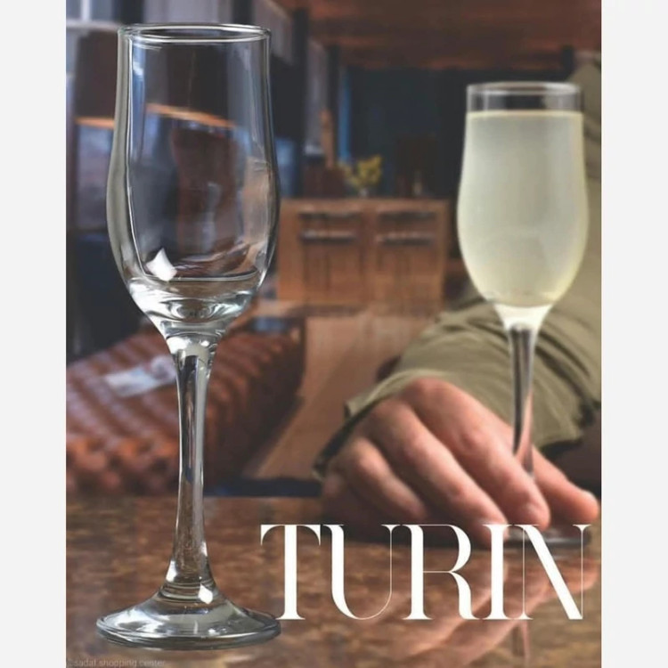 جام گیلاس خوری تورین بلور کاوه یک دست 6 عددی