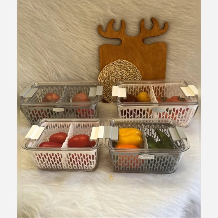 باکس یخچالی سبد دار هومکت سایز کوچک