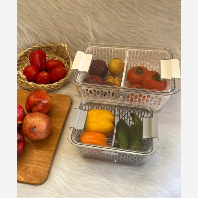 باکس یخچالی سبد دار هومکت سایز کوچک