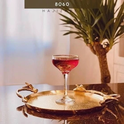 گیلاس خوری نیکل 3 بلور کاوه بسته 6 عددی