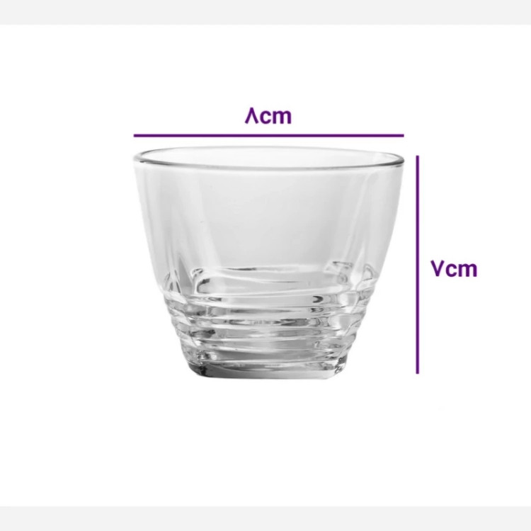 پیاله ریکاردو بلور کاوه 6 عددی