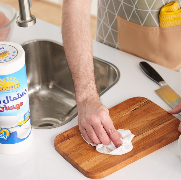 دستمال رول 50 برگ مهسان