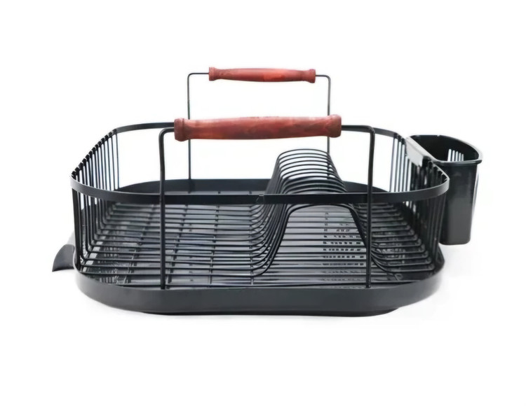 آبچکان جگوار مدل دسته چوبی 1 طبقه به همراه سینی پلاستیکی و جاقاشقی پلاستیکی