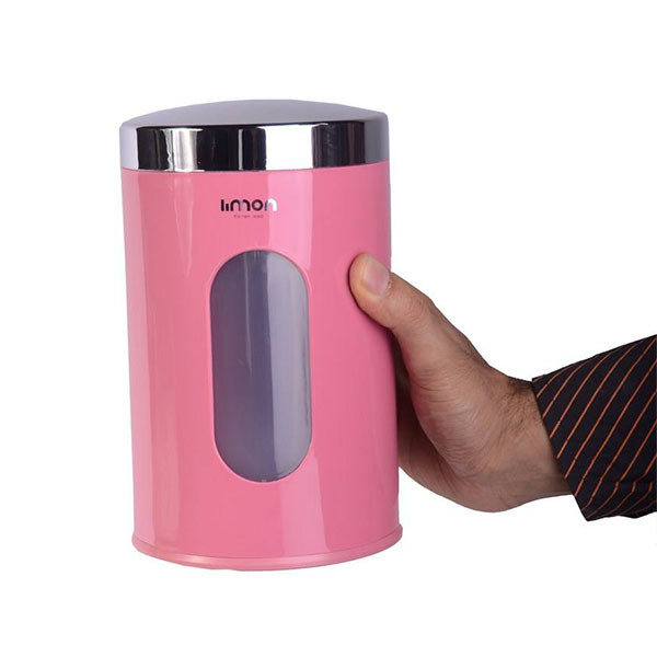 جای حبوبات شماره ۱ شفاف لیمون