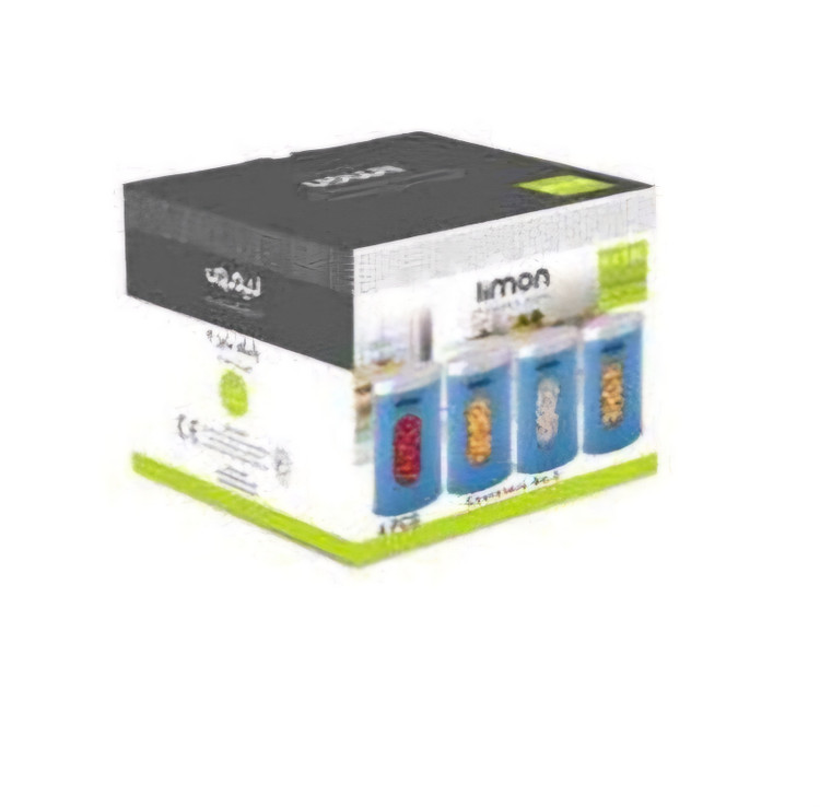 جای حبوبات شماره ۱ شفاف لیمون