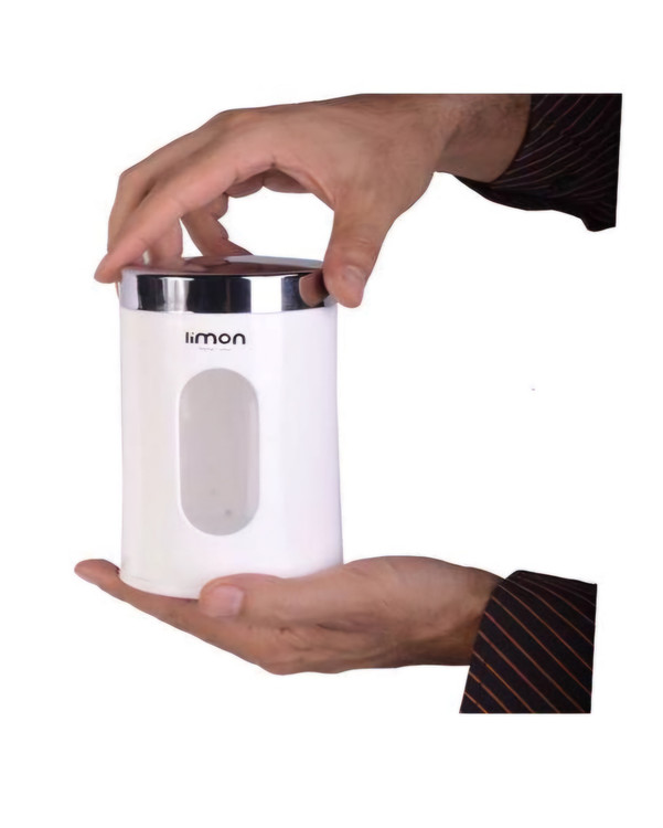 جای حبوبات شماره ۱ شفاف لیمون