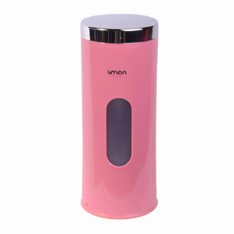 جا ماکارانی گرد درب شفاف ۲ لیمون