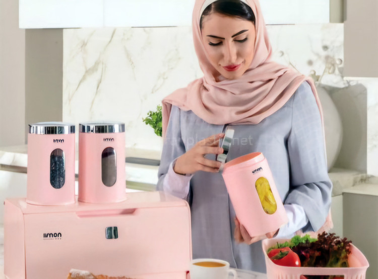 ست جانانی و حبوبات گرد لیمون پلاستیک