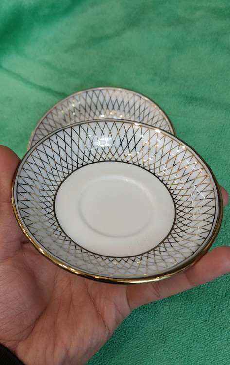 نعلبکی ارکوپال پاریس طلایی