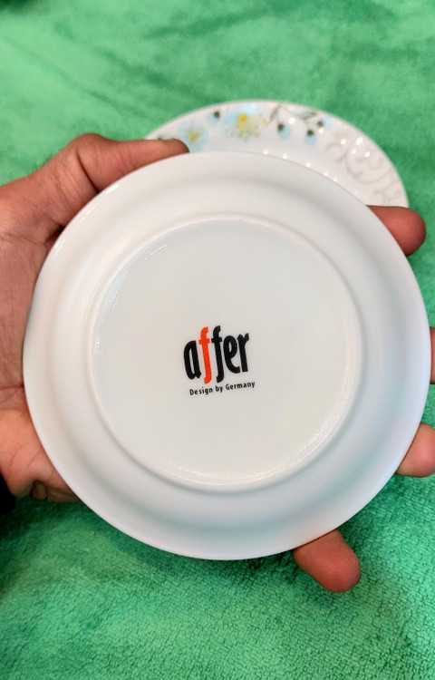 نعلبکی چینی affer یک دست 6 عددی