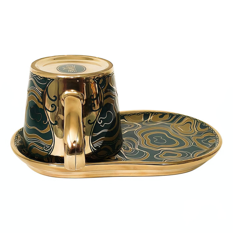 فنجان نعلبکی اسپرسو ریو طرح سان سبز