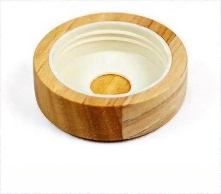 جا ادویه 12 عددی (بدنه چوبی بامبو و بانکههای پیرکس)