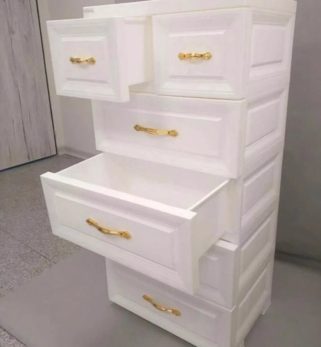 دراور پلاستیکی 4 طبقه بزرگ ممتاز پلاستیک 5 کشو