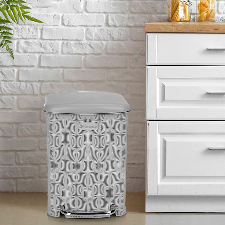 سطل پدالی کوچک ۷ لیتری فلورا هوم کت