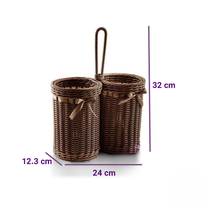 سبد بافت جا قاشقی رها برند زیباسازان