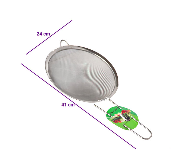 صافی استیل دسته دار سایز ۲۴
