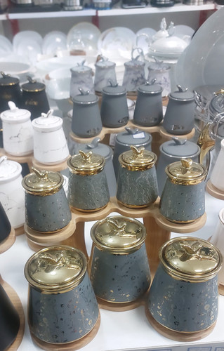 پا سماوری سرامیکی کف چوبی