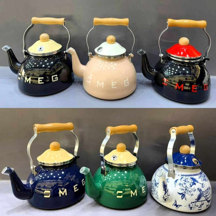 کتری لعابی اسمگ ظرفیت ۲.۵ لیتر