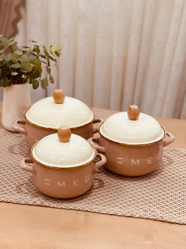 سرویس قابلمه لعابی SMEG (اسمگ)